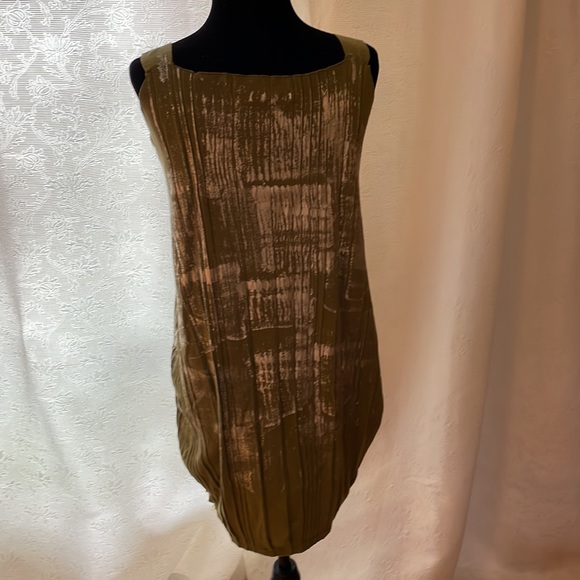 Green and Silver Sarah Pacini Tunic - Picture 2 of 9